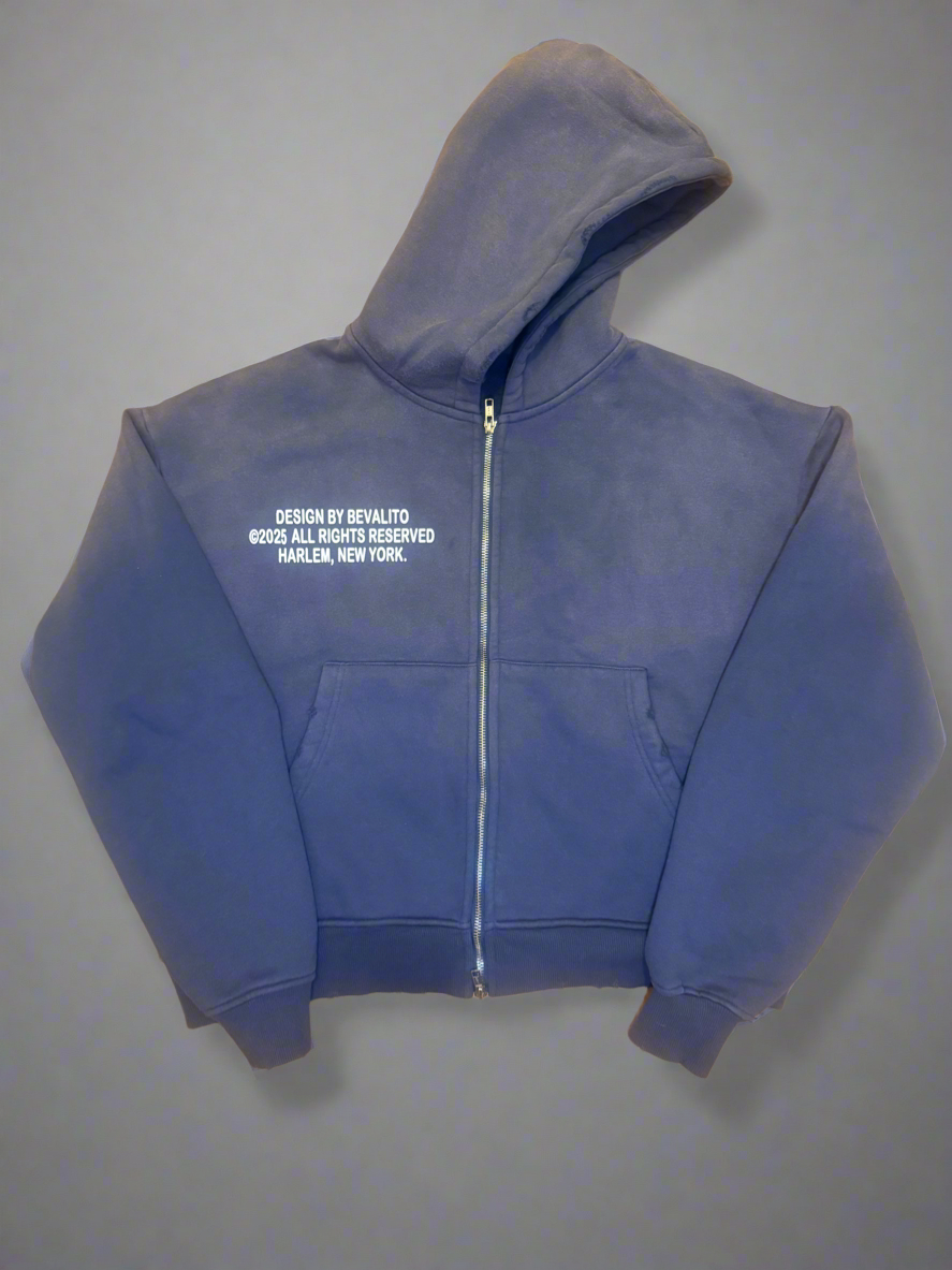 Bevalito “TM” Midnight Blue Zip Up