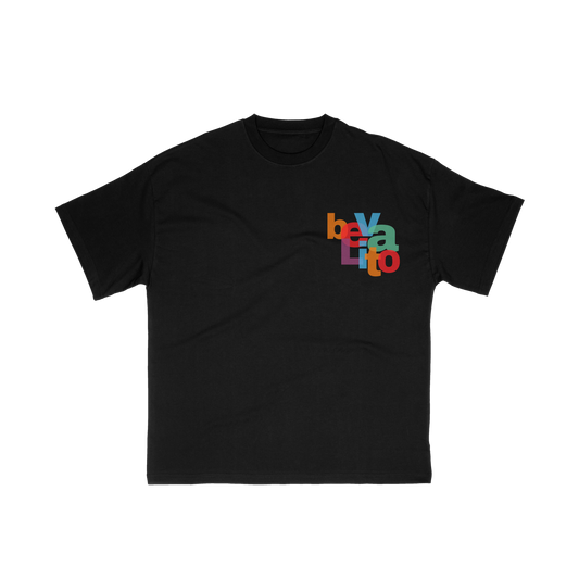 Bevalito “Colours” Black Tee